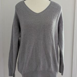 Canada Goose Gray V-Neck Sweatshirt